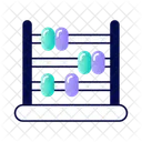 Abacus Calculator Math Icon