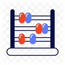 Abacus Calculator Math Icon