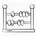 Abacus Beads Counting Icon