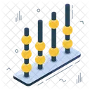 Abacus Totalizer Counting Beads Icon