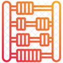 Abacus Calculator Math Icon