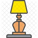 Lampada De Cabeceira Cabeceira Lampada Ícone