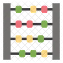 Abakus Spielzeug Symbol