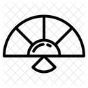 Abanico japonés  Icono