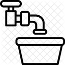 Sistema De Abastecimento De Agua Ícone