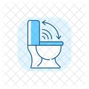 Siège de toilette sans contact  Icon