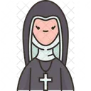Abbess Nuns Catholic Icon