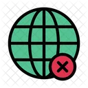 Global abbrechen  Symbol