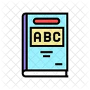 Abc Book Color Icon