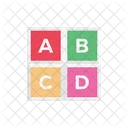 Abc Blocks Game Icon