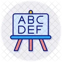 Abc School Board Board Icon