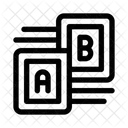 Abc Alphabet Blocks Alphabet Abc Icon