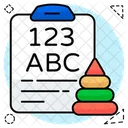 Aprendizaje abc  Icono