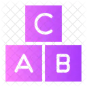 Abc block  Icon