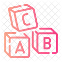 Abc block  Icon