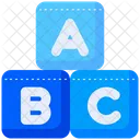 Alphabet Abc Block Abc Icon