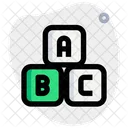 A B C Box Icon