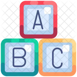 Abc block  Icon