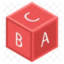 Abc Block Abc Learning Basic Education Icon