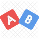 Abc Block Toy Icon