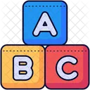 Alphabet Abc Block Abc Icon