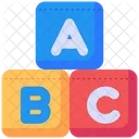 Alphabet Abc Block Abc Icon