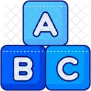 Alphabet Abc Block Abc Icon