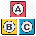 Abc Blocks School Icon