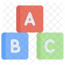 Abc block  Icon