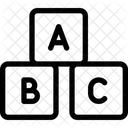 Abc block  Icon