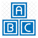 Abc Block Education Childhood Icon