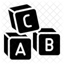 Abc Block Alphabet Education Icon
