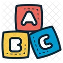 Abc Block Toy  Icon