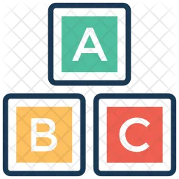 ABC-Blöcke  Symbol