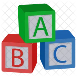 ABC-Blöcke  Symbol