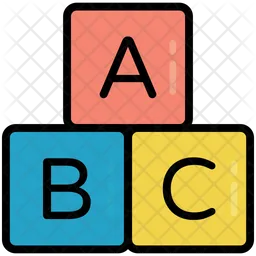 ABC-Blöcke  Symbol