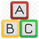 ABC-Blöcke  Symbol