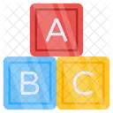 ABC-Blöcke  Symbol