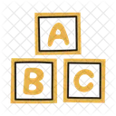 ABC-Blöcke  Symbol