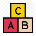 ABC Blocke Spielen Symbol