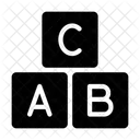 ABC Blocke Spielen Symbol