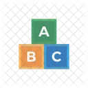 ABC Blocke Spielzeug Symbol