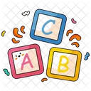 Abc Abc Block Alphabetical Icon