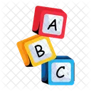 Learning Blocks Abc Blocks Educational Block Icon