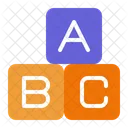 Abc Blocks Education Blocks Icon