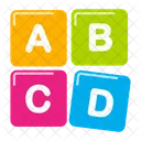 Education Alphabet Toy Icon