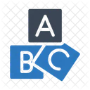Abc Blocks Education Icon