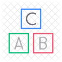 Abc Blocks Kids Icon
