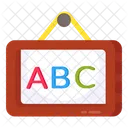 Abc Board Abc Learning Basic Education Icon