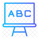Abc Board English Board Slide Board Symbol